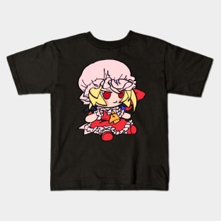 Mudwizard draws flandre scarlet fumo plush / touhou memes Kids T-Shirt